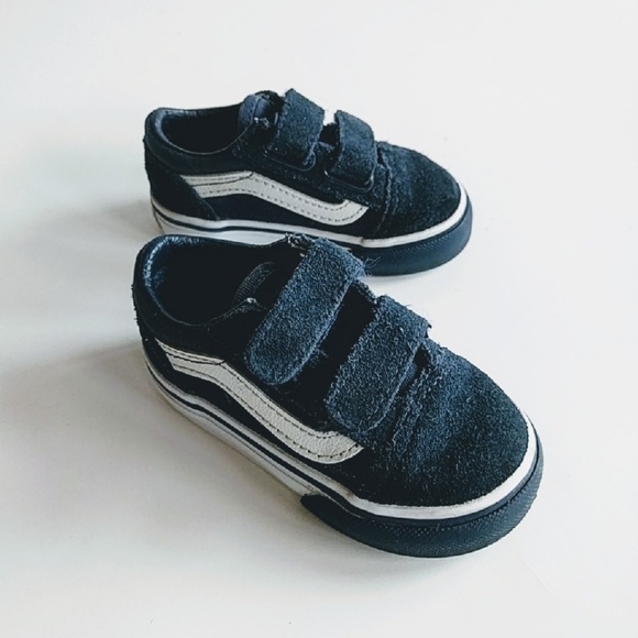 toddler navy blue vans